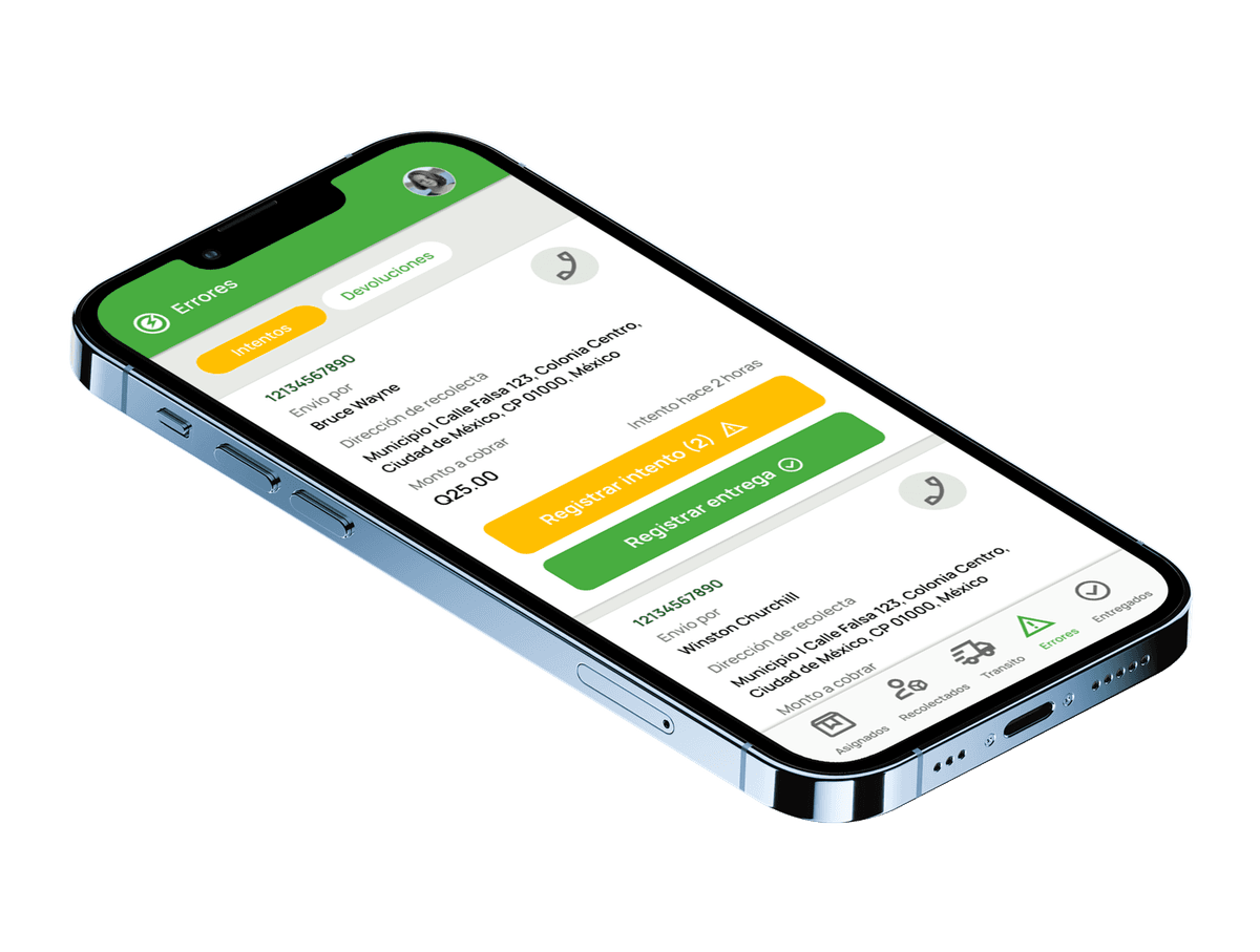 Aplicación móvil Dropper